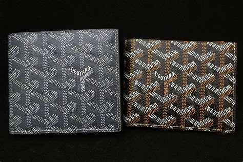 goyard wallet fake|authentic goyard wallet.